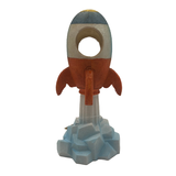 Aquatic Ornament - Launching Spaceship (7 x 7 x 16cm)