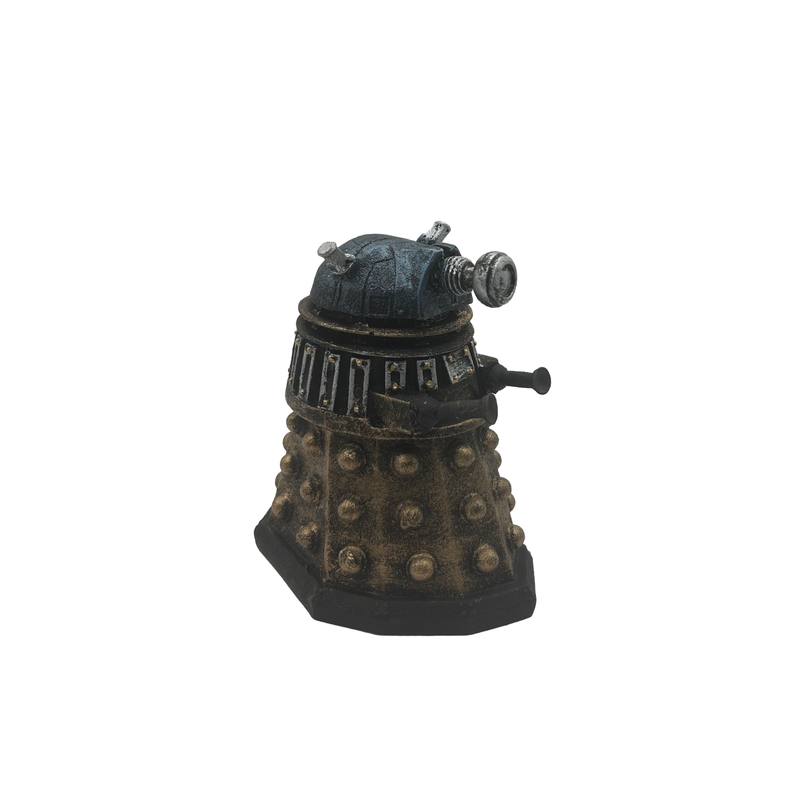Aquatic Ornament - Sci-Fi Armoured Alien Blue (9 x 7 x 9cm)