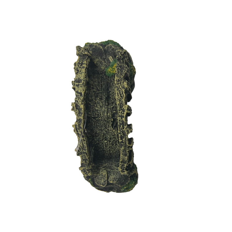 Aquatic Ornament - Wooden Arch Bridge (17 x 6 x 8cm)