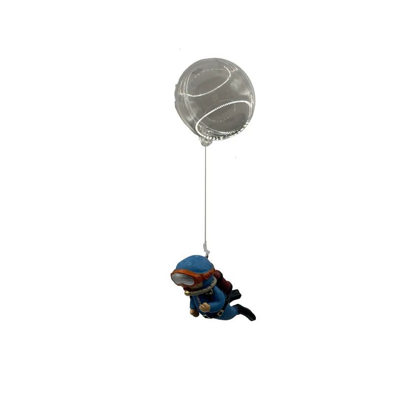 Aquatic Ornament - Floating Diver (3 x 2 x 6cm)