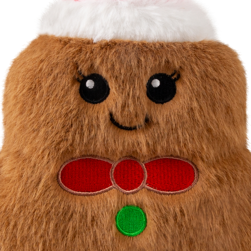 Dog Toy - KONG Holiday Snuzzles Ginbgerbread (Medium)