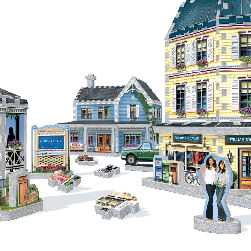 Jigsaw Puzzle - W3D GILMORE GIRLS 25TH ANNIVERSARY (435pcs)