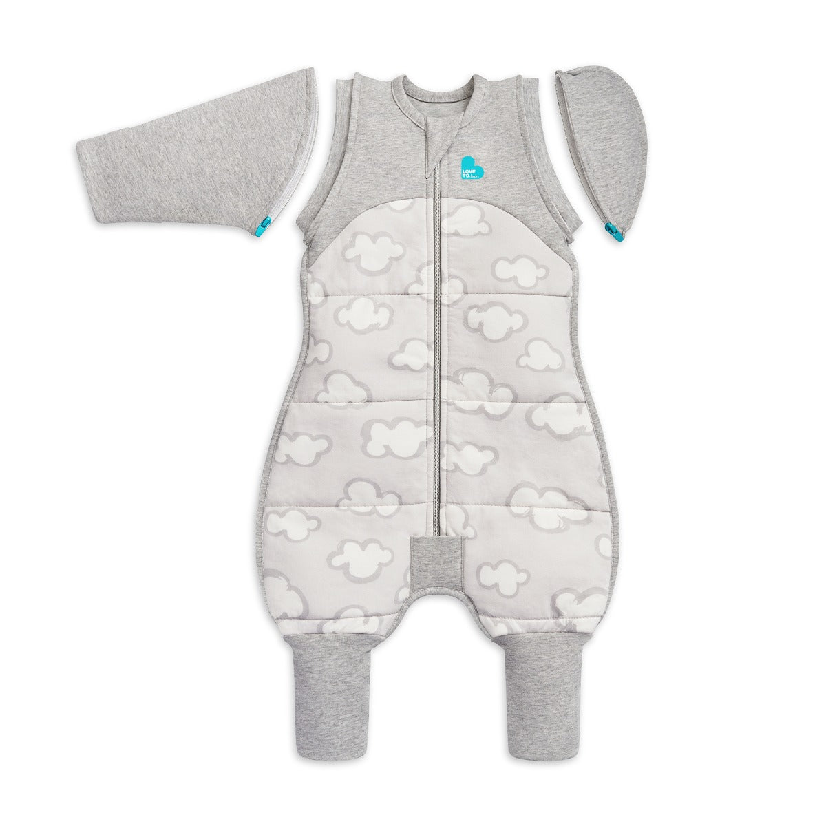 Love to Dream Swaddle Up™ Transition Suit Warm 2.5 TOG - Daydream Grey - Newborn