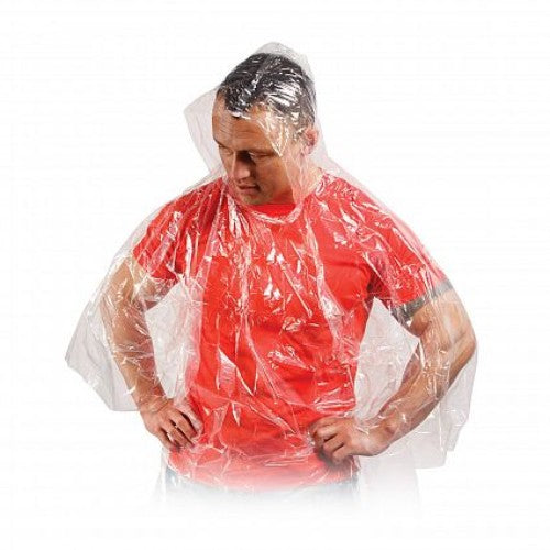 Emergency Rain Coat - Set of 20 (Clear)
