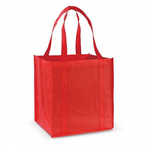 Super Shopper Tote Bag - Set of 20 (Red)