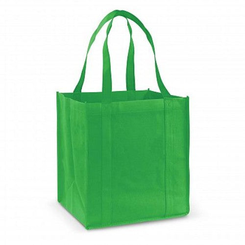 Super Shopper Tote Bag - Set of 20 (Bright Green)