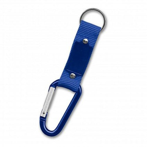 Carabiner Key Ring - Set of 20 (Blue)
