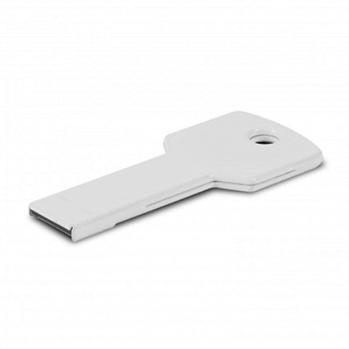Flash Key 4GB Flash Drive (White)
