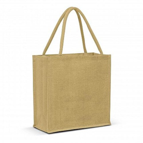 Monza Jute Tote Bag - Set of 10 (Natural)