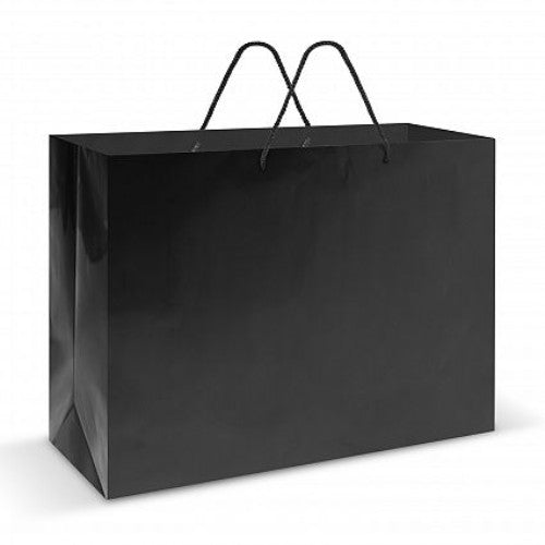 Laminated Carry Bag - Set of 20 Extra Large (Black)