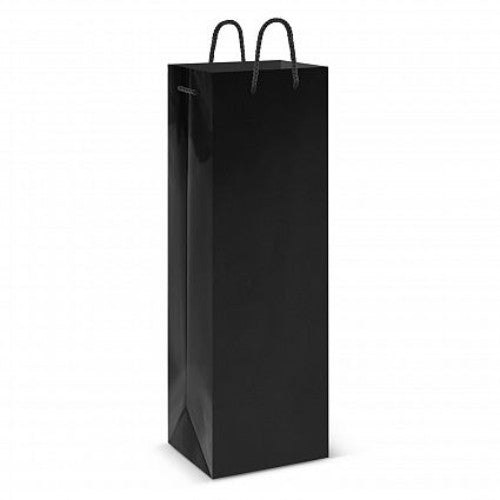 Laminated Wine Bag - Pack of 50 (Black)