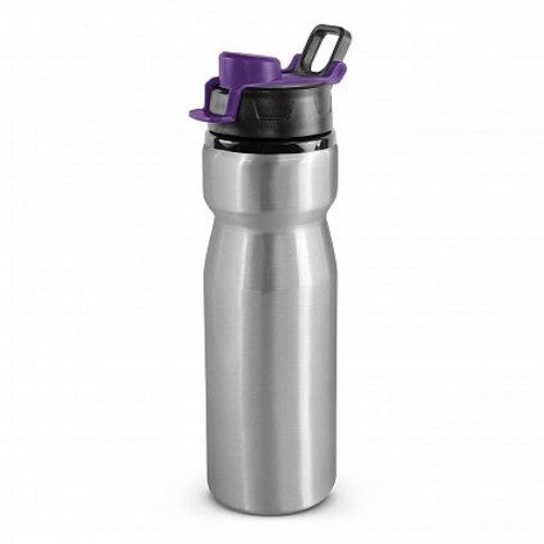 Viper Drink Bottle - Snap Cap Set of 6 (Silver / Purple)