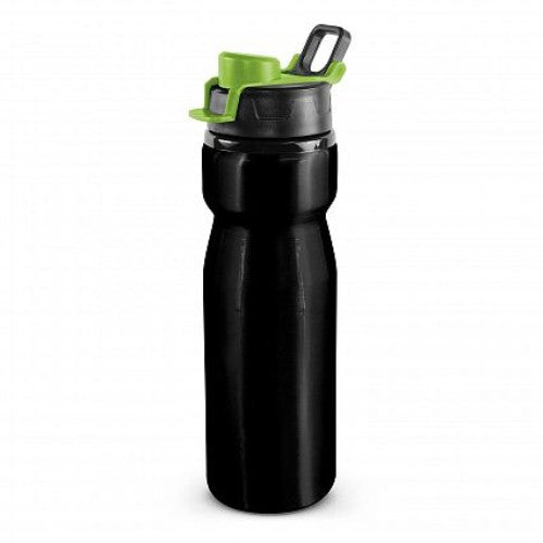 Viper Drink Bottle - Snap Cap Set of 6 (Black / Bright Green)