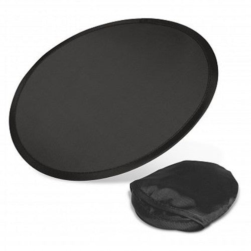Fan with Pouch - Set of 20 (Black)