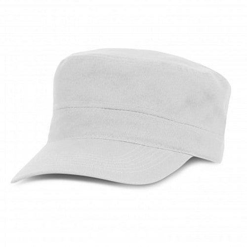 Scout Military Style Cap - Set of 6 (White)