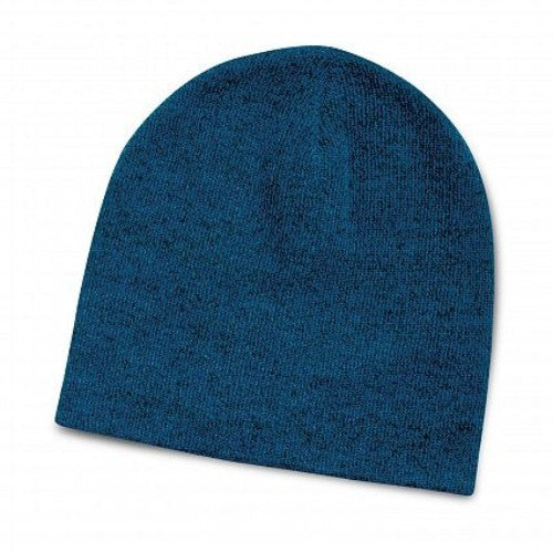 Commando Heather Knit Beanie - Set of 10 (Blue)