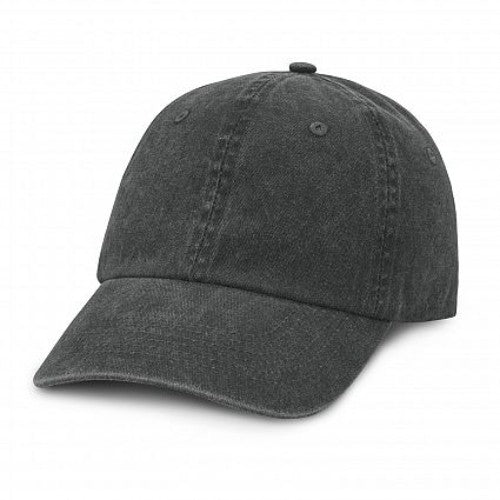 Stone Washed Premium Cap - Set of 6 (Black)