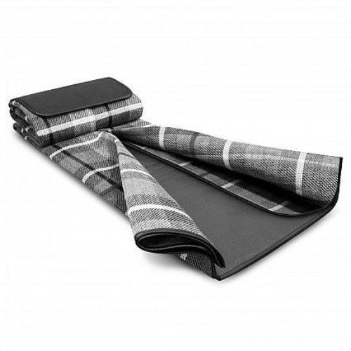 Denver Picnic Blanket (Black / Grey)