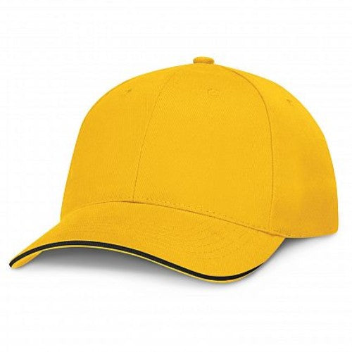 Swift Premium Cap with Black Trim - Set of 6 (Yellow)