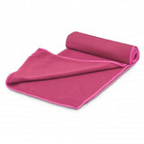 Yeti Premium Cooling Towel with Tube Holder - Set of 6 (Pink)
