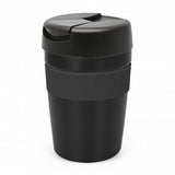 Java Vacuum Cup with Band - 340ml (Black / Black)
