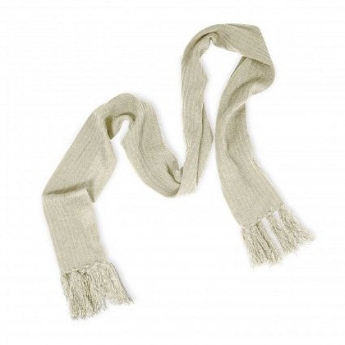 Nebraska Cable Knit Scarf (Stone)