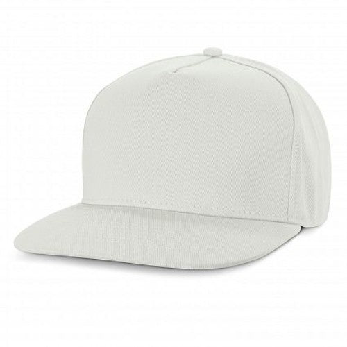 Chrysler Flat Peak Cap - Set of 6 (White)