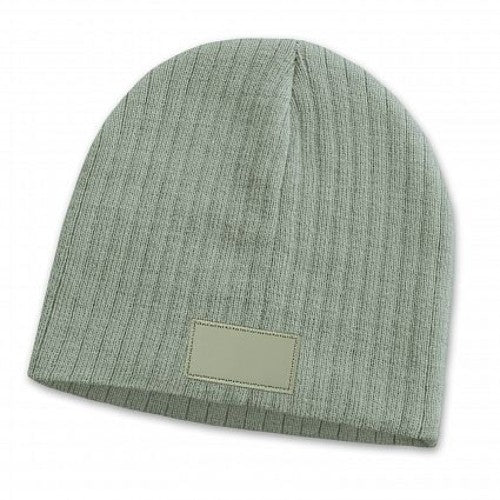 Nebraska Cable Knit Beanie with Patch - Set of 6 (Light Grey)
