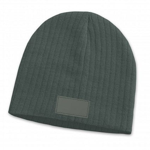 Nebraska Cable Knit Beanie with Patch - Set of 6 (Dark Grey)