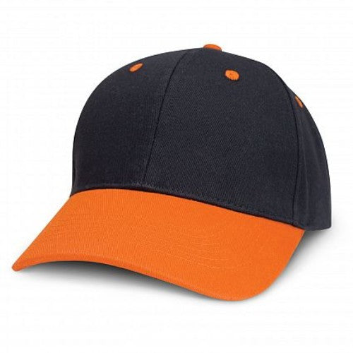 Highlander Cap - Set of 6 (Black / Orange)