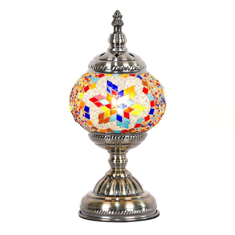 Turkish Mosaic Electric Lamp 28.5cm - Version 9