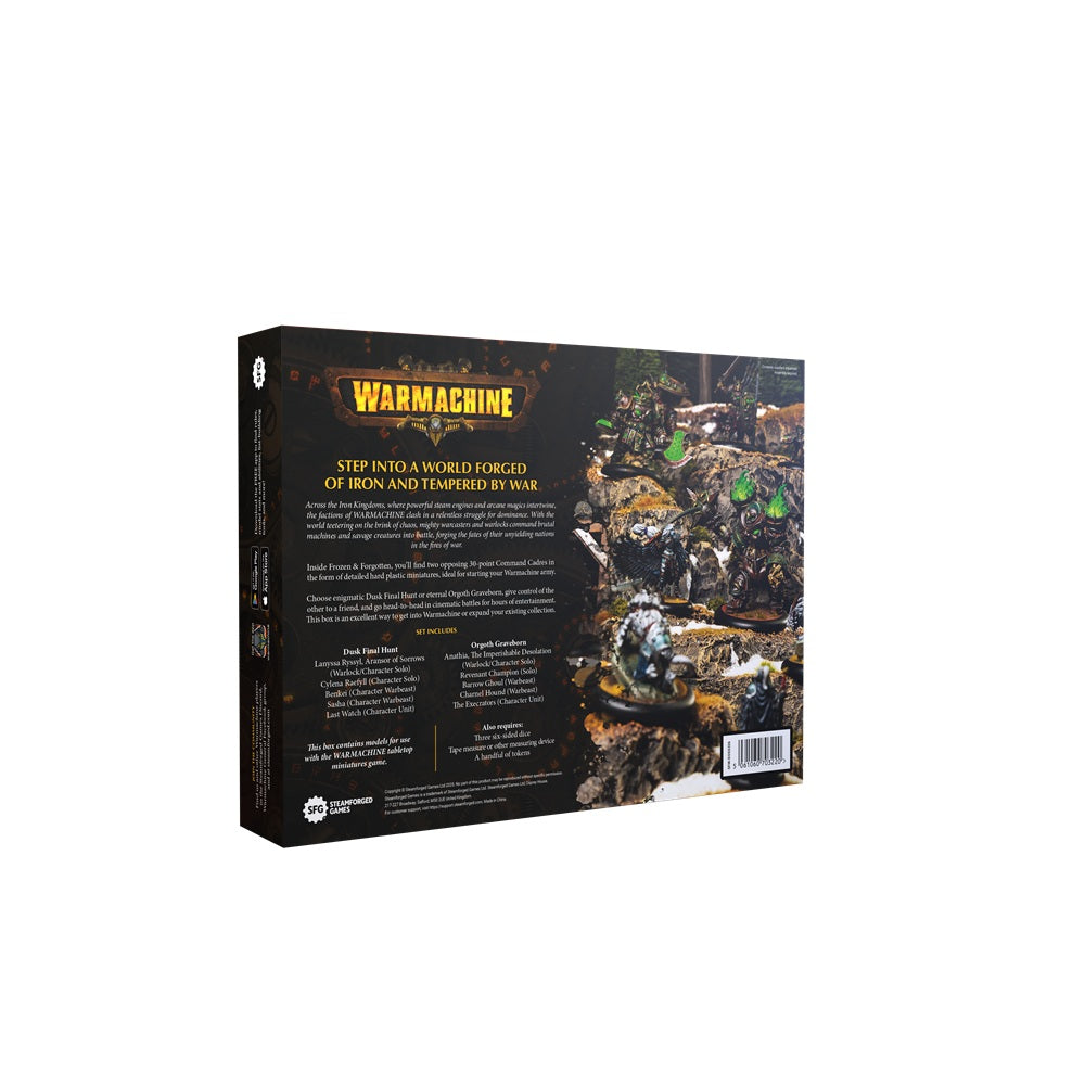 Warmachine: 2 Player Starter: Frozen & Forgotten (Nyss vs Deathless HIPS)