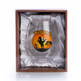 Stemless Wine Glass - Wild and Free (13cm)