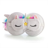 Travel Mask & Pillow - Smoosho's Pals Unicorn (16cm)