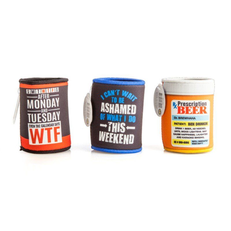 Can Cooler - Neoprene (Set of 12 Assorted)