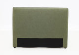 Vogue with Piped Edge Double / Queen Headboard Fabric Olive