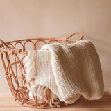 Akiiko Fyra Throw with Fringes