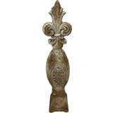 Finial Indoor/Outdoor Antique Marble Composite 120x110x540mm