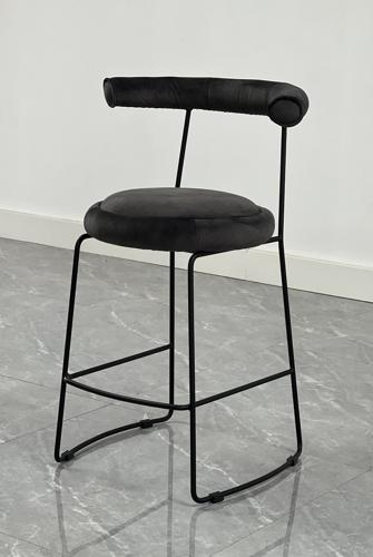 Beret Barstool (Seat Height 650mm) Macau Black