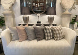 Linen Cushion Cover Softpine 550x550mm
