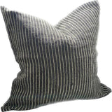 Linen Cushion Cover Black 550x550mm