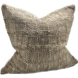 Linen Cushion Cover Brown 550x550mm