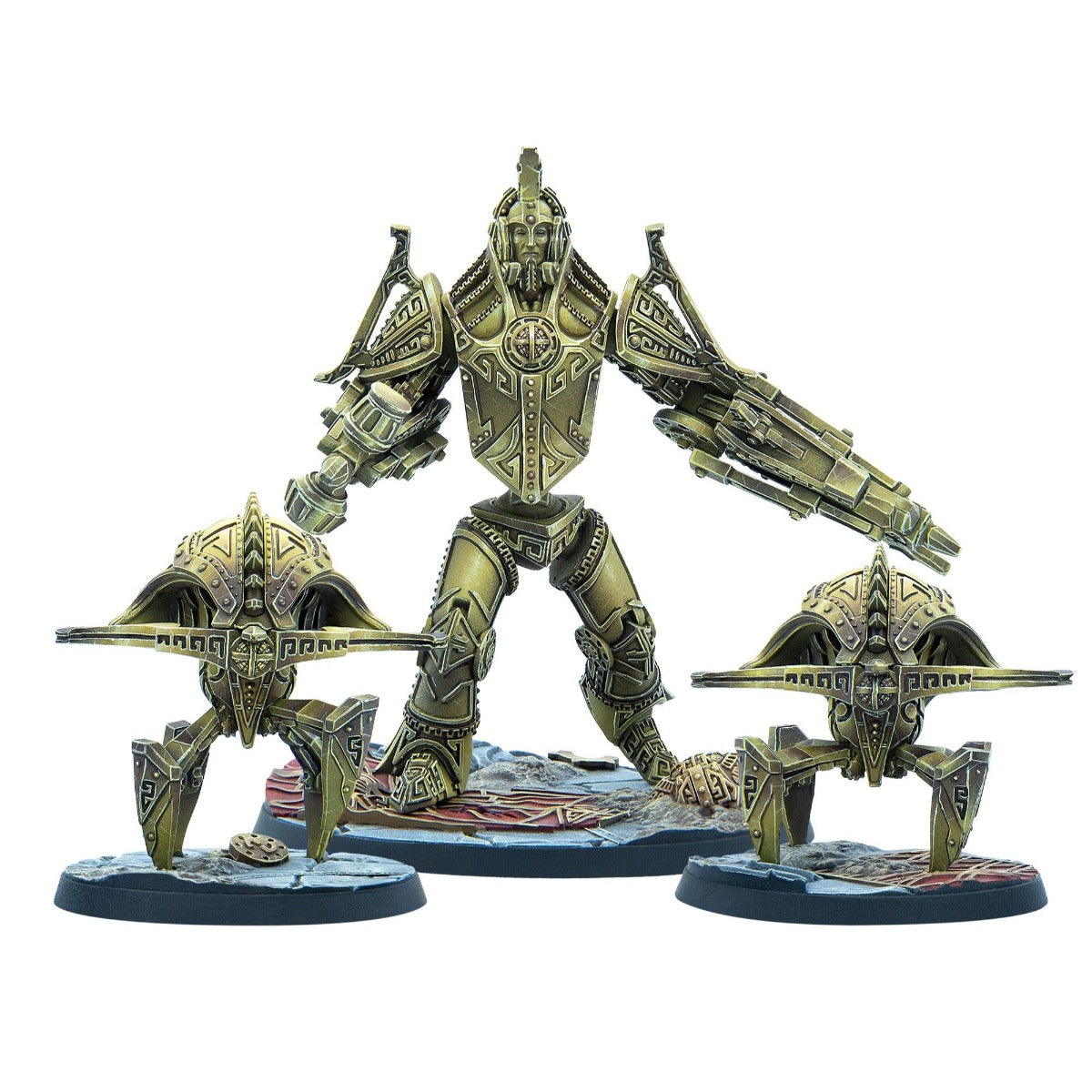 Elder Scrolls Call to Arms - Dwemer Centurion and Ballista - Miniature Terrain