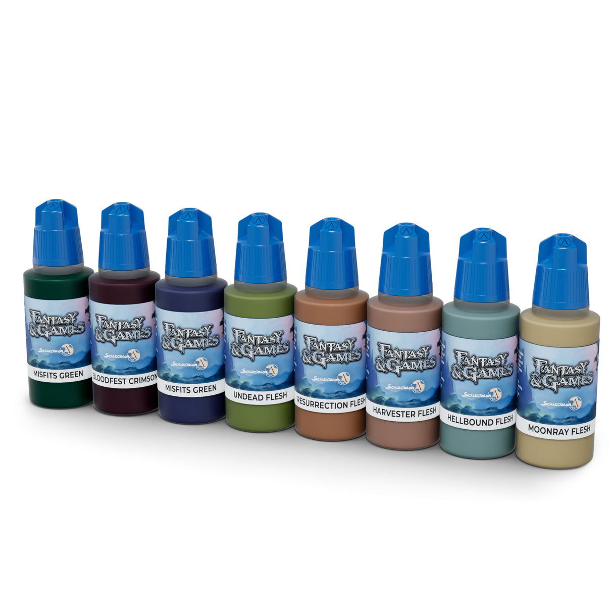 Scale 75 - Fantasy Colours - Unnatural Flesh  Paint Set