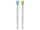 Corkcicle Coloured water bottle, 30cm long, BPA-free with freeze gel, keeps drinks chilled in vibrant random colors.