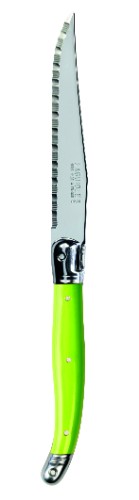 Verdier  Steak Knife Green  x 3 units