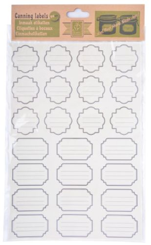 Canning Labels (21 X 31cm)