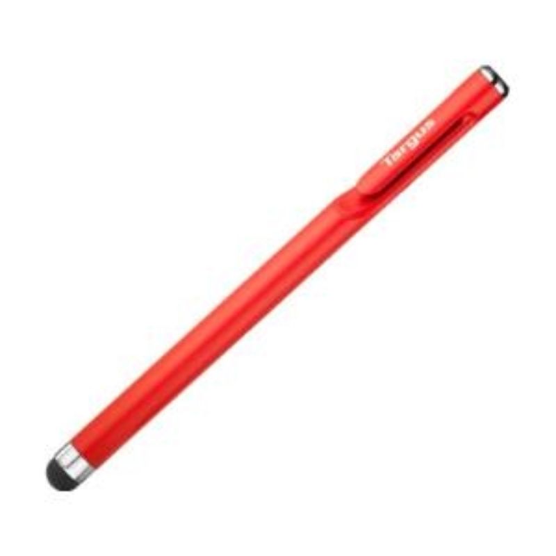 Targus Smooth Glide Stylus for Touch Screens – Red Precision Stylus for Tablets & Smartphones