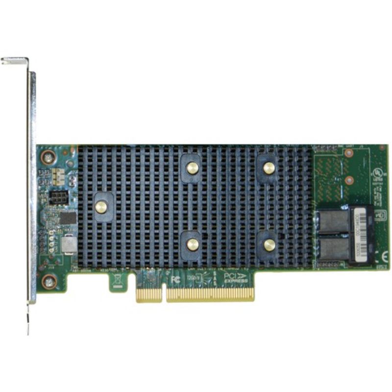 Intel Tri-Mode 12Gb/s RAID Adapter - 8 Internal Ports for PCIe, SAS, SATA Storage Solutions