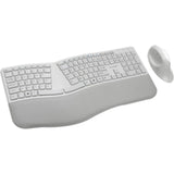 Kensington Pro Fit Ergo Wireless Keyboard and Mouse Combo - Ergonomic Design, Bluetooth & USB